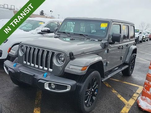 Used 2023 Jeep Wrangler Unlimited Sahara w/ Cold Weather Group AWD/4WD image 1