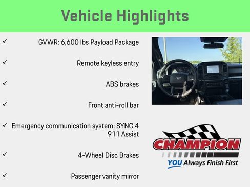 Used 2021 Ford F150 XL w/ Equipment Group 101A High AWD/4WD image 6