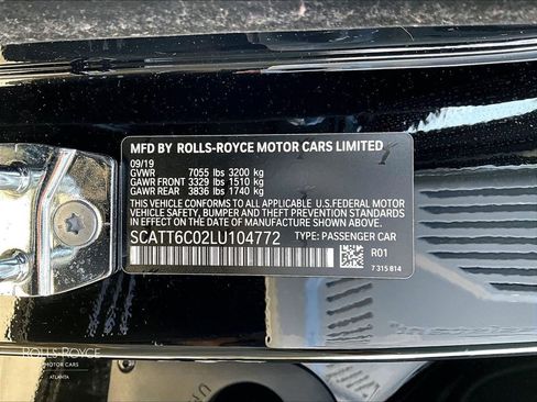 Used 2020 Rolls-Royce Phantom Sedan RWD image 30
