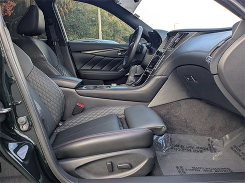 Used 2023 INFINITI Q50 Red Sport 400 w/ Black Opal Edition image 3