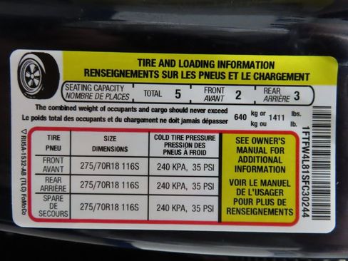 Used 2025 Ford F150 Tremor w/ Equipment Group 402A High AWD/4WD image 76
