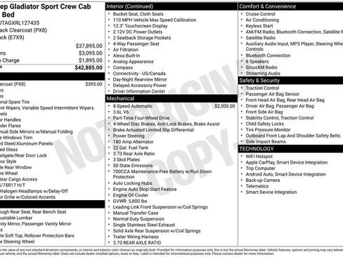 Used 2024 Jeep Gladiator Sport image 33