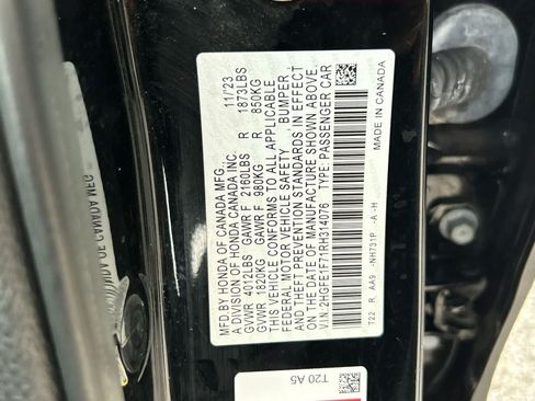 Used 2024 Honda Civic EX image 2
