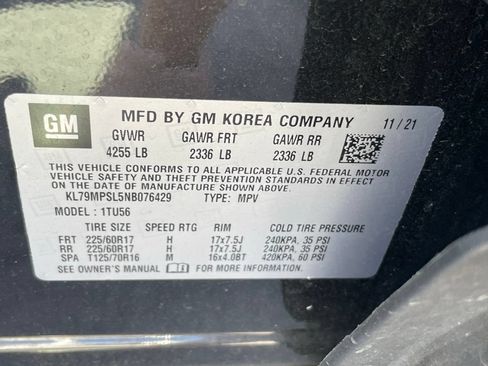Used 2022 Chevrolet TrailBlazer LT w/ Convenience Package FWD image 10