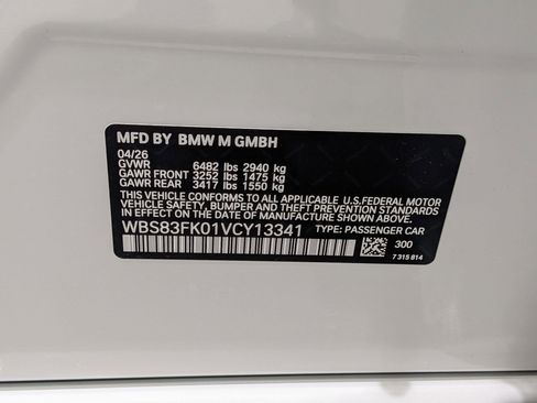 New 2027 BMW M5 w/ Carbon Package AWD/4WD image 38