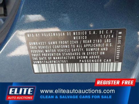 Used 2015 Volkswagen Jetta SE image 17