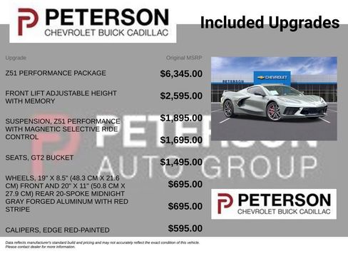 Used 2024 Chevrolet Corvette Stingray Preferred Cpe w/ Z51 Performance Package RWD image 11