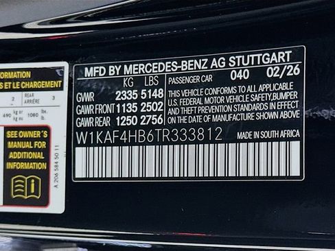 New 2026 Mercedes-Benz C 300 4MATIC Sedan image 30