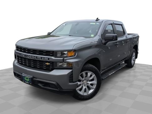 Used 2021 Chevrolet Silverado 1500 Custom AWD/4WD image 1