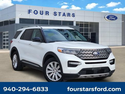 Used 2021 Ford Explorer Limited w/ Equipment Group 301A RWD image 1