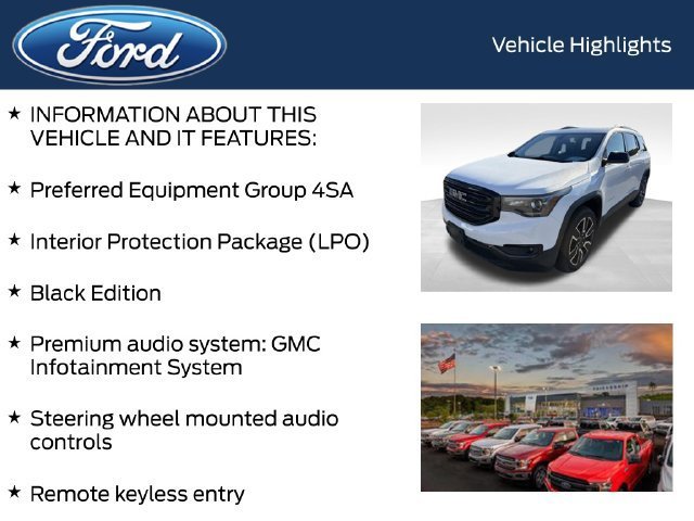 Used 2019 GMC Acadia SLT w/ Black Edition AWD/4WD image 4