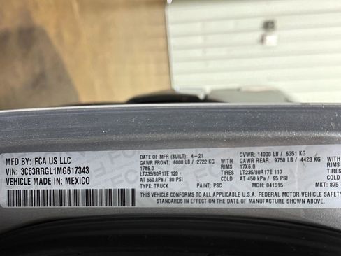 Used 2021 RAM 3500 Tradesman AWD/4WD image 33