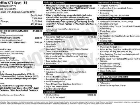 Used 2024 Cadillac CT5 Sport image 9