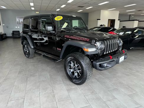 Used 2018 Jeep Wrangler Unlimited Rubicon w/ Steel Bumper Group image 2