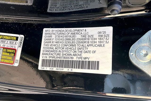 Certified 2026 Honda Odyssey EX-L image 18