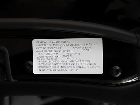 Used 2022 Audi A7 3.0T Prestige AWD/4WD image 93