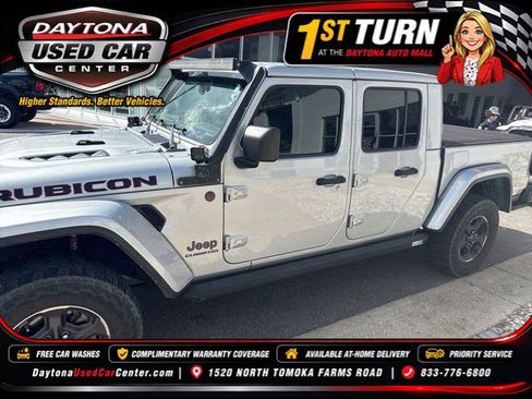 Used 2022 Jeep Gladiator Rubicon w/ LED Lighting Group AWD/4WD image 1