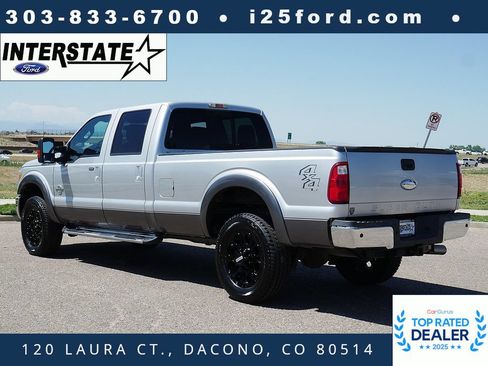 Used 2012 Ford F350 Lariat w/ Lariat Ultimate Pkg AWD/4WD image 3