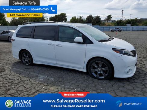 Used 2016 Toyota Sienna SE w/ SE Preferred Package FWD image 5
