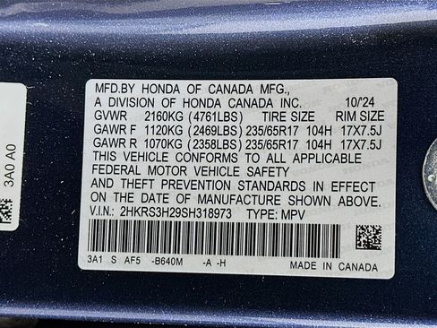 Used 2025 Honda CR-V LX image 12