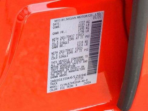 New 2025 Nissan Frontier Pro-X image 29