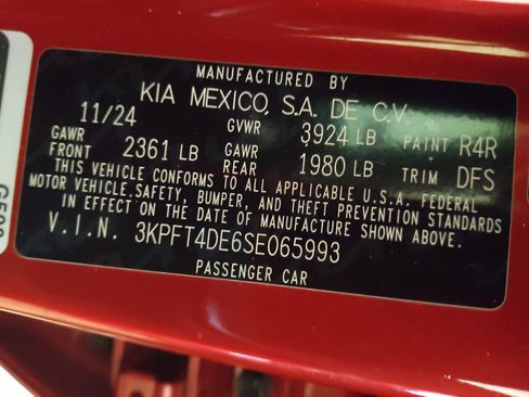 Used 2025 Kia K4 FWD image 33