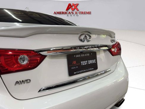 Used 2016 INFINITI Q50 Red Sport 400 AWD/4WD image 16