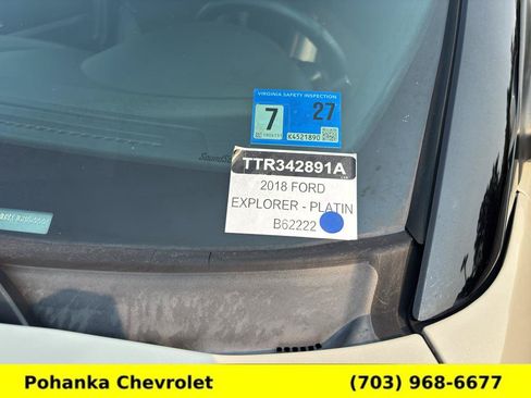 Used 2018 Ford Explorer XLT w/ Equipment Group 202A AWD/4WD image 34