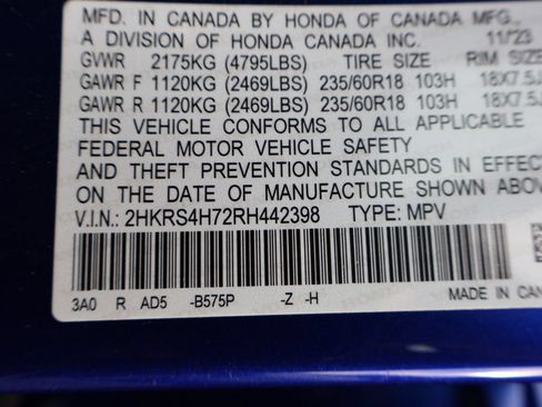 Used 2024 Honda CR-V EX-L image 13