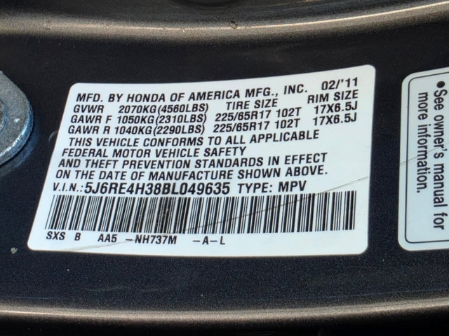 Used 2011 Honda CR-V LX image 26