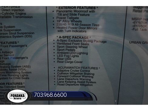 New 2025 Acura ADX A-Spec image 37