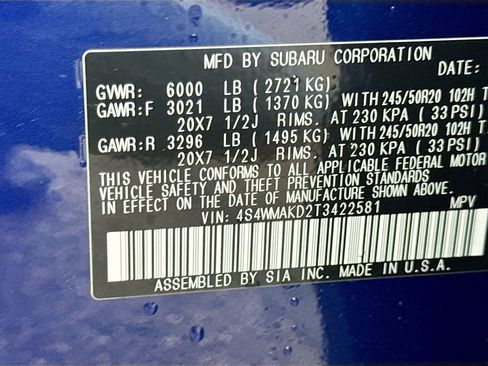 New 2026 Subaru Ascent Touring AWD/4WD image 44
