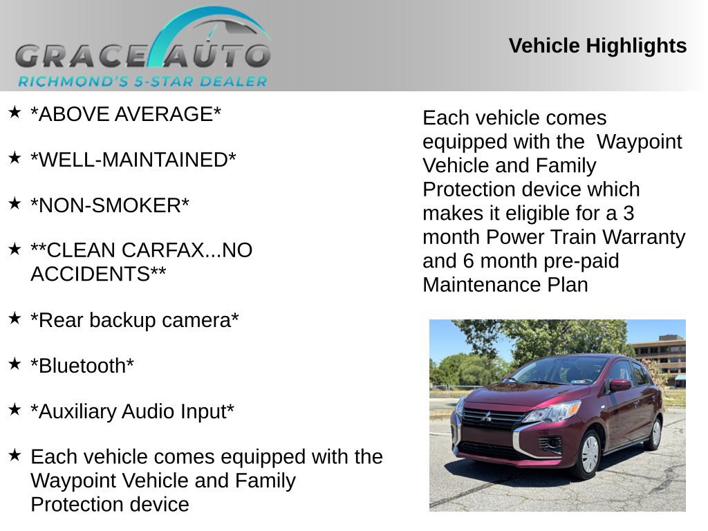Used 2024 Mitsubishi Mirage ES FWD image 2