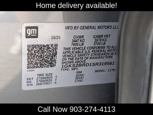 Used 2025 GMC Yukon Elevation w/ Elevation Premium Package AWD/4WD image 42