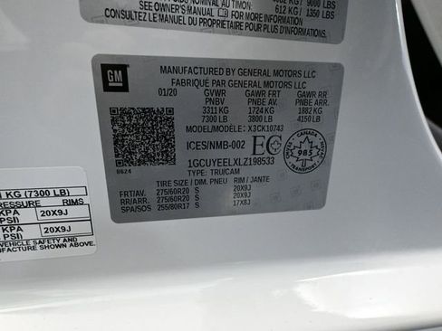 Used 2020 Chevrolet Silverado 1500 RST w/ True North Edition image 54