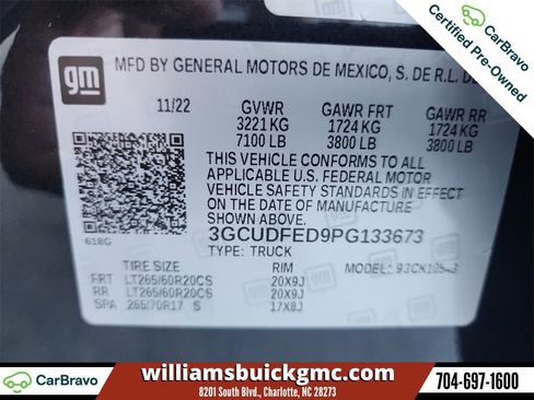 Certified 2023 Chevrolet Silverado 1500 LT Trail Boss w/ Protection Package image 34