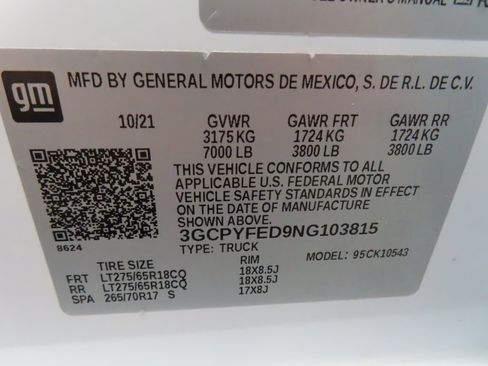 Used 2022 Chevrolet Silverado 1500 LT Trail Boss w/ Convenience Package II image 66