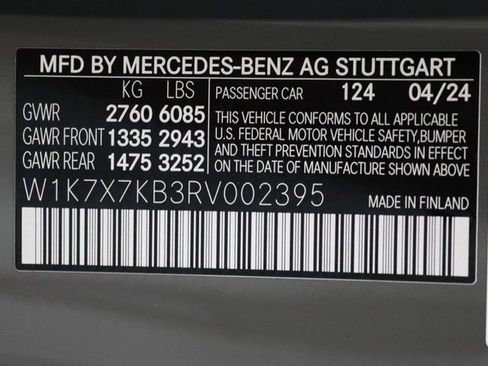 Used 2024 Mercedes-Benz AMG GT 63 S w/ AMG Aerodynamics Package image 36