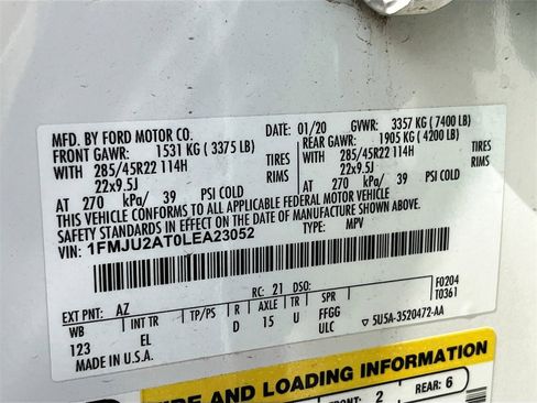 Used 2020 Ford Expedition Limited w/ Equipment Group 302A image 35