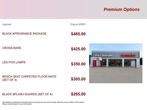 Used 2025 Nissan Pathfinder SL w/ Black Appearance Package FWD image 2