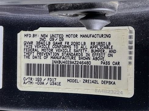 Used 2010 Toyota Corolla S image 25