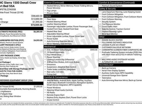 Used 2020 GMC Sierra 1500 Denali w/ Denali Ultimate Package AWD/4WD image 2