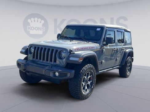 Used 2021 Jeep Wrangler Unlimited Rubicon w/ LED Lighting Group AWD/4WD image 1
