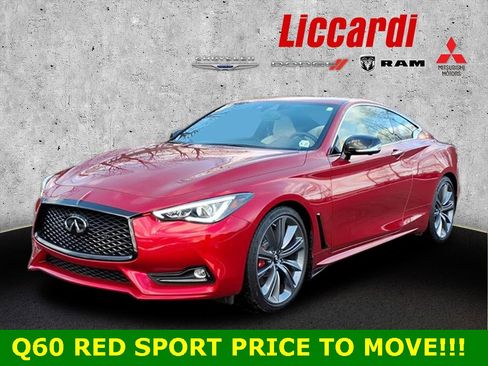 Used 2022 INFINITI Q60 Red Sport 400 w/ Proactive Package image 3