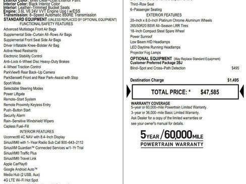 Used 2020 Dodge Durango Citadel image 9