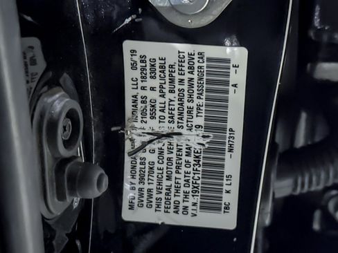 Used 2019 Honda Civic EX image 21