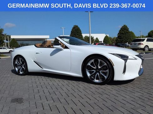 Used 2022 Lexus LC 500 Convertible w/ Touring Package RWD image 3