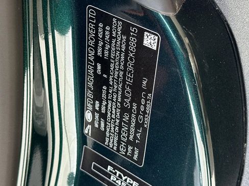 Used 2024 Jaguar F-TYPE R-Dynamic RWD image 27
