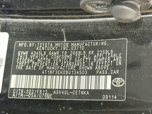 Used 2011 Toyota Camry LE w/ Fleet Convenience Pkg FWD image 36