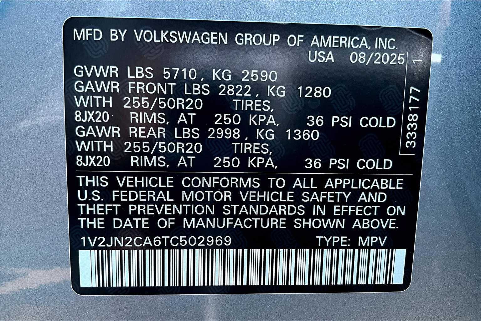 New 2026 Volkswagen Atlas SE FWD image 18